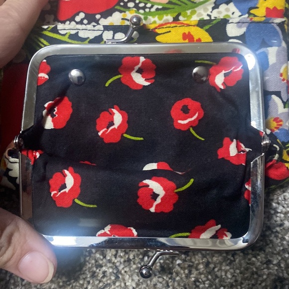 Vera Bradley Poppy Field Wallet - Picture 6 of 10